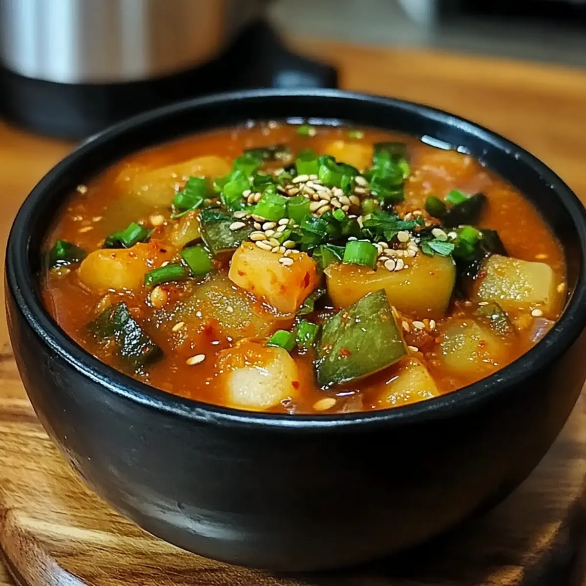 Best Vegan Soybean Paste Stew (Doenjang-jjigae) Ever!
