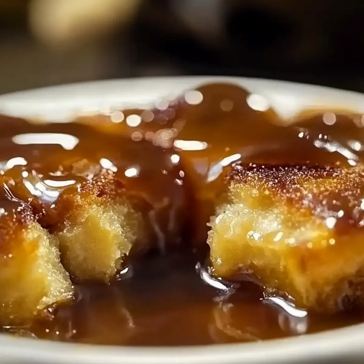 Whiskey Caramel Bread Pudding