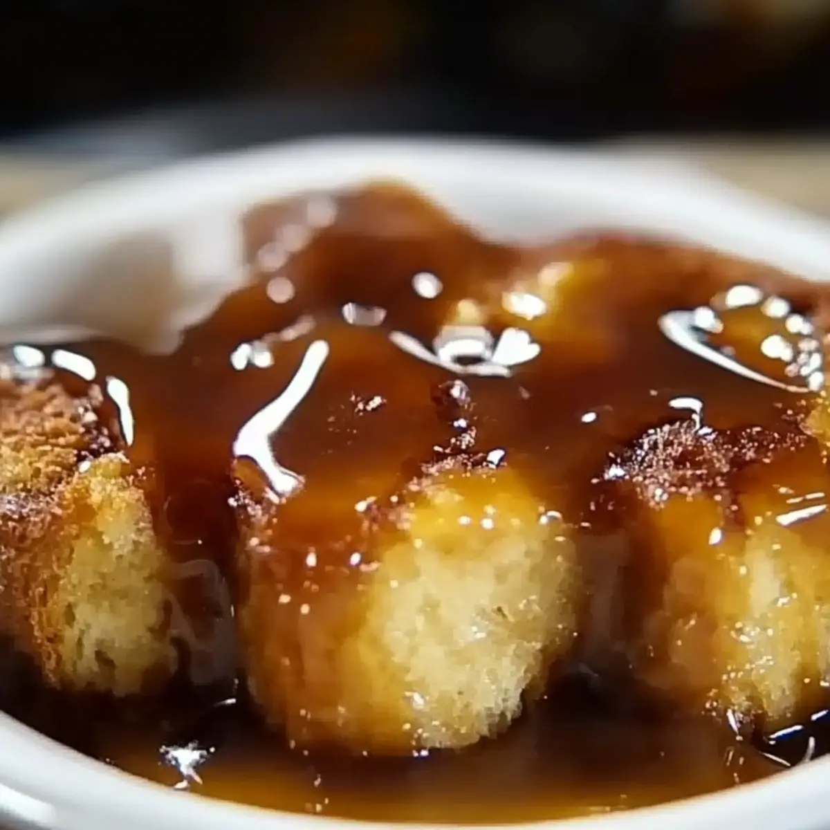 Whiskey Caramel Bread Pudding