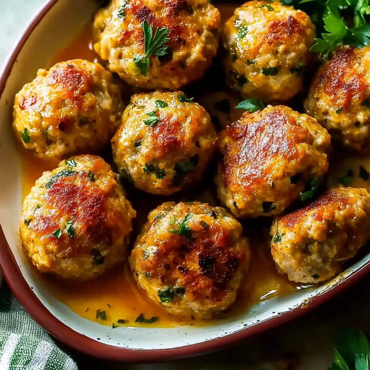 Juicy Baked Turkey Meatballs: Healthy Comfort Food Bliss