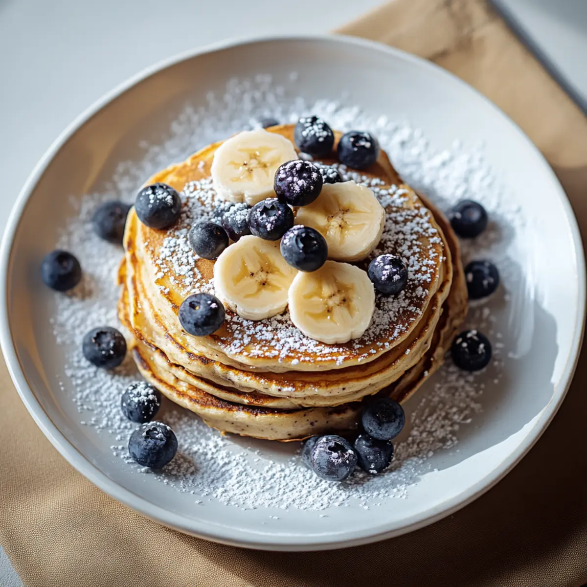 Blueberry Banana Pancakes