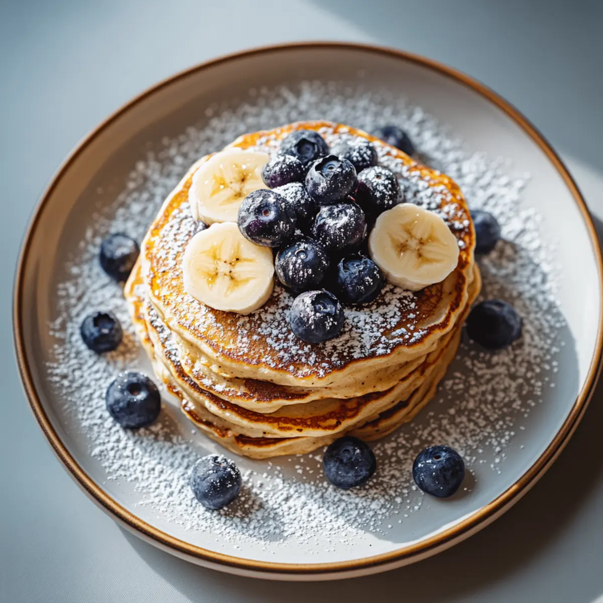 Indulgent Blueberry Banana Pancakes for a Perfect Morning