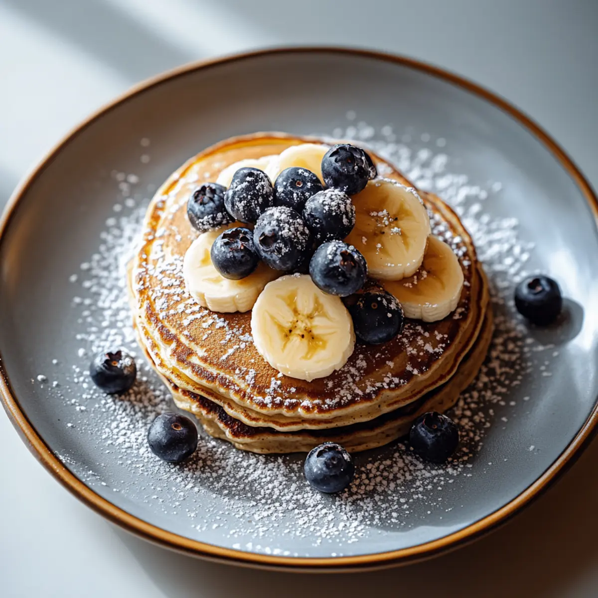 Blueberry Banana Pancakes