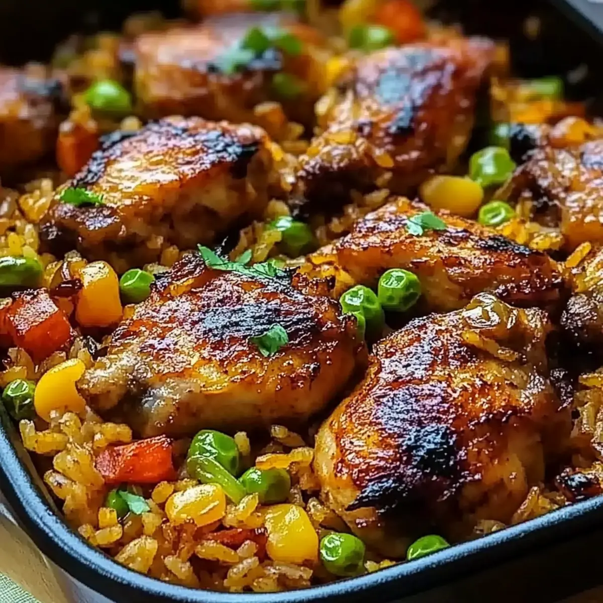 Flavorful Caribbean Chicken and Rice: An Easy One-Pan Wonder