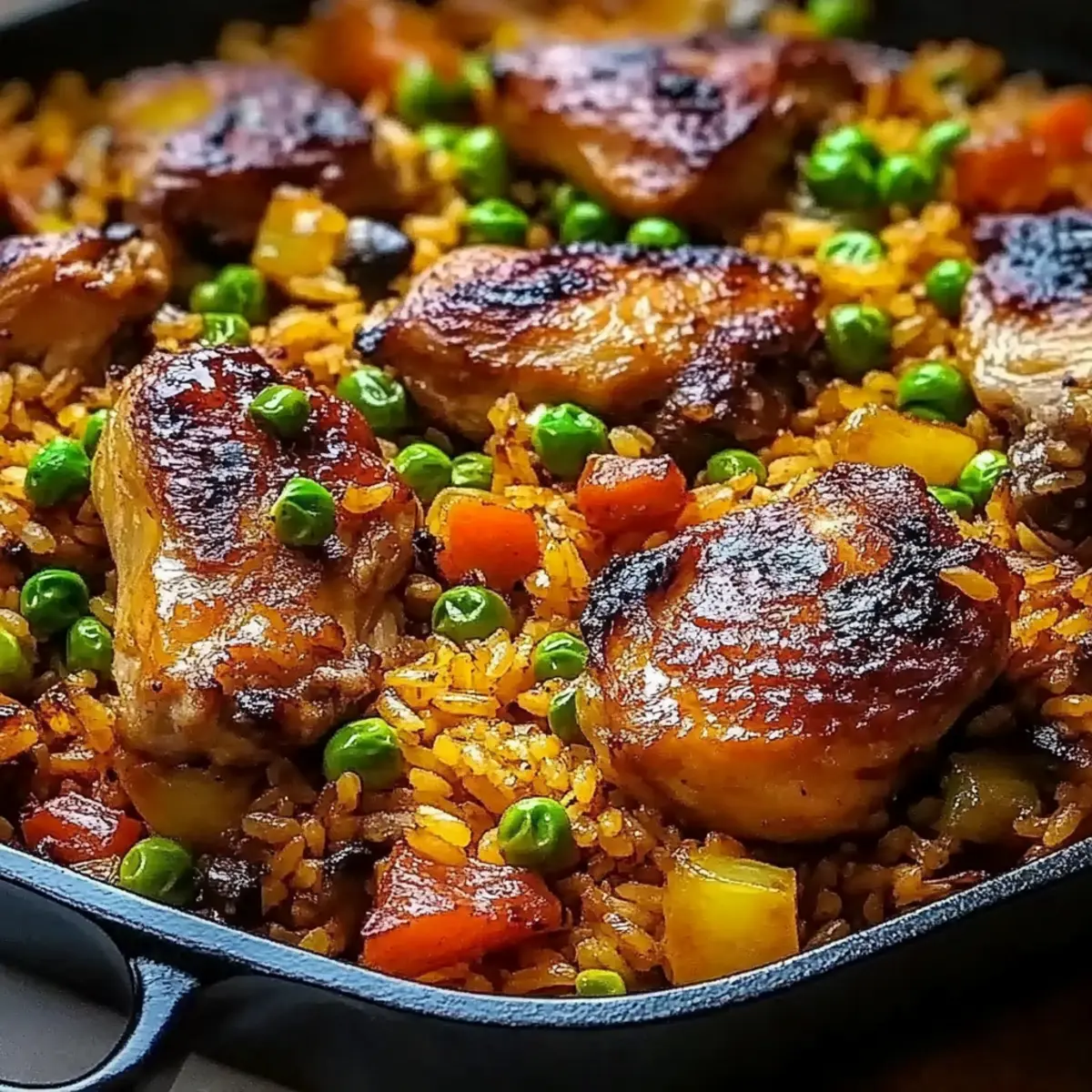 Caribbean Chicken and Rice