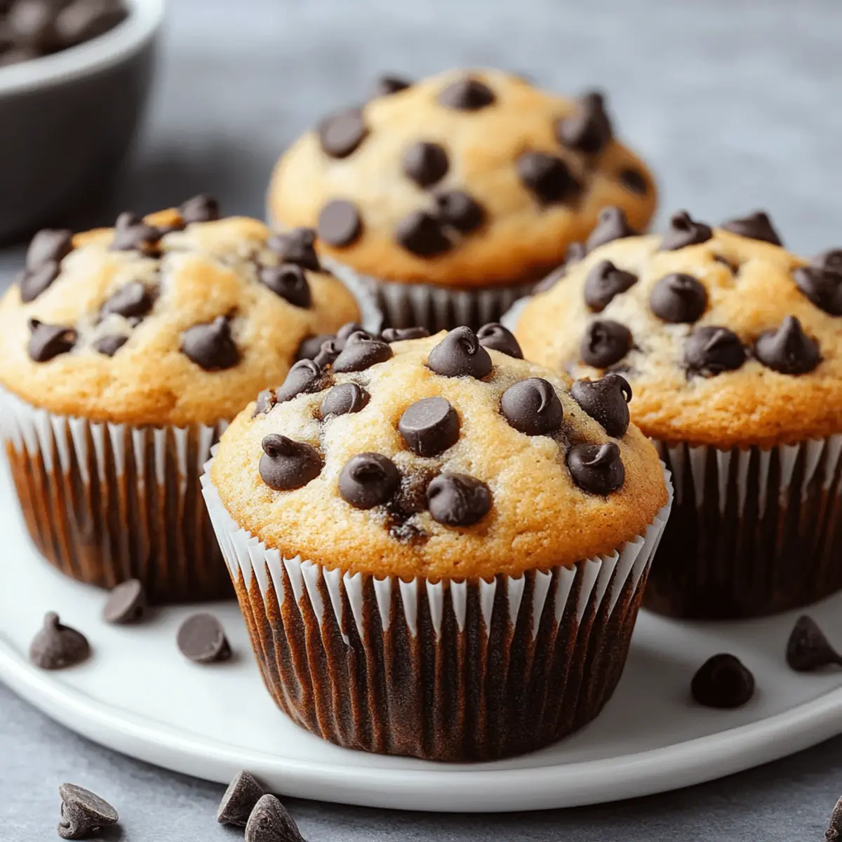 Chocolate Chip Muffins