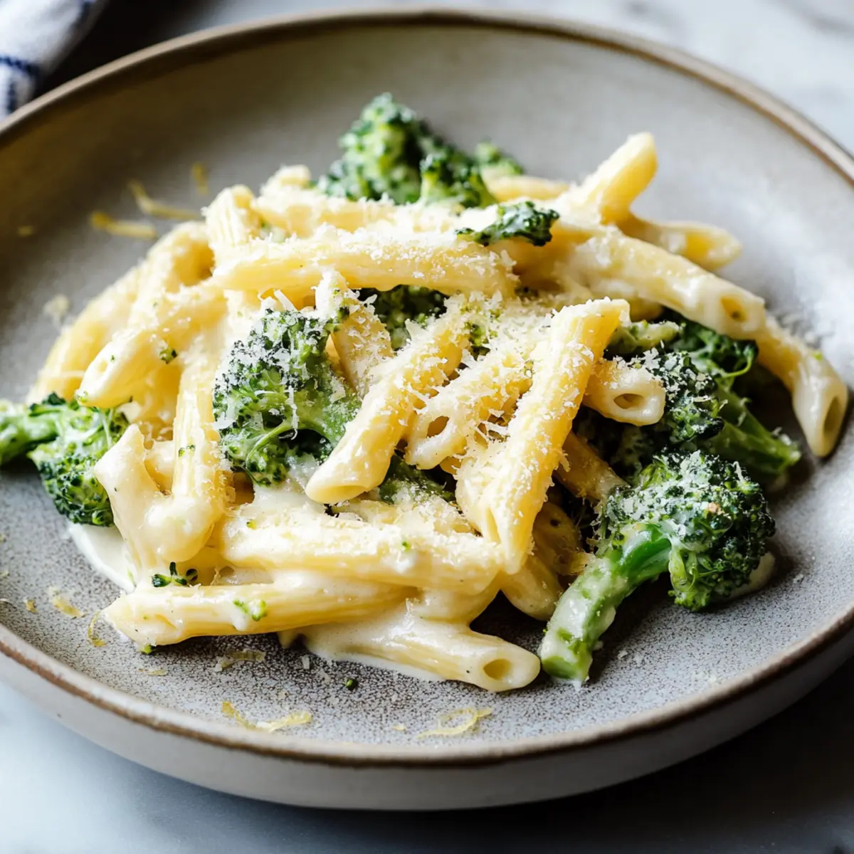 Creamy Lemon Broccoli Pasta