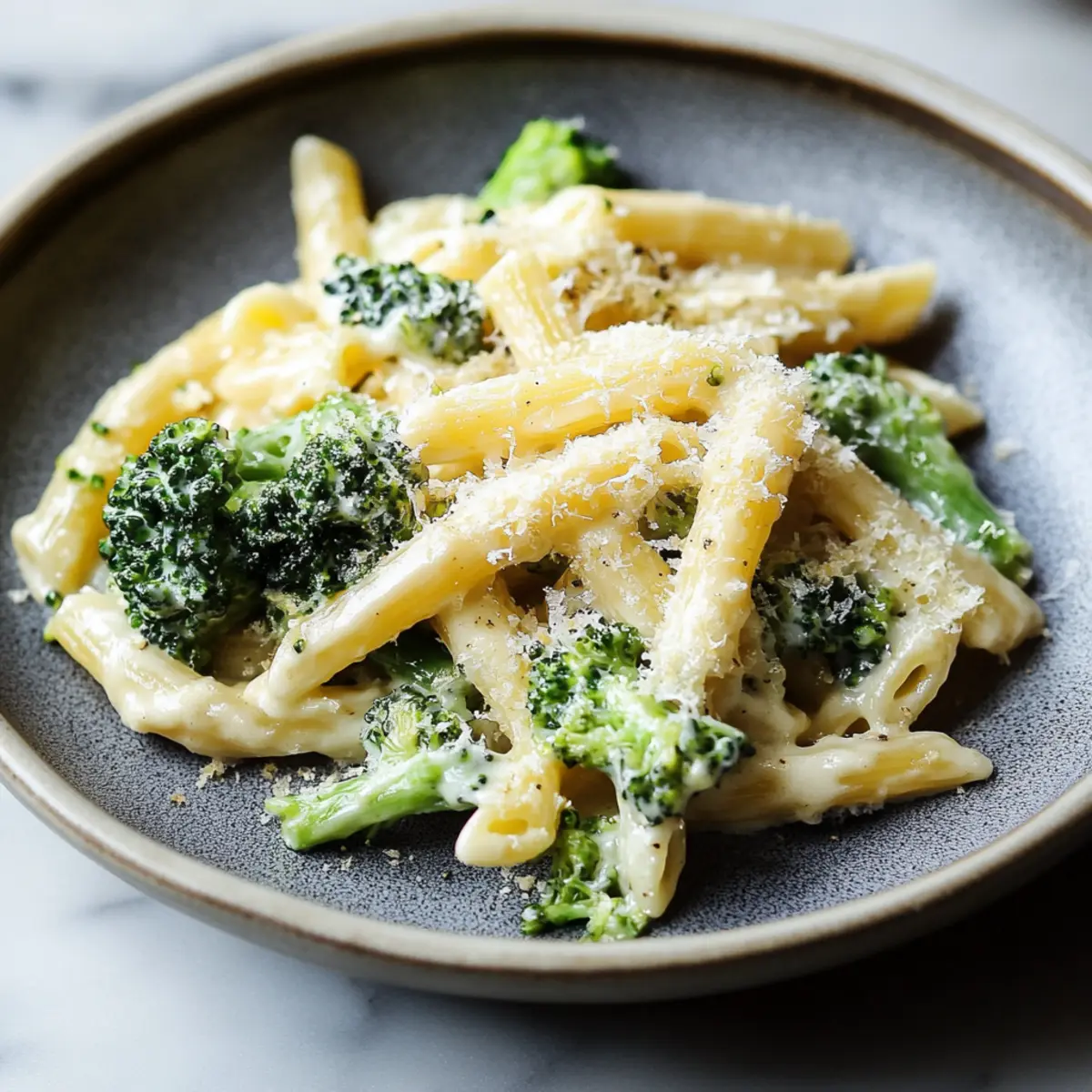 Creamy Lemon Broccoli Pasta