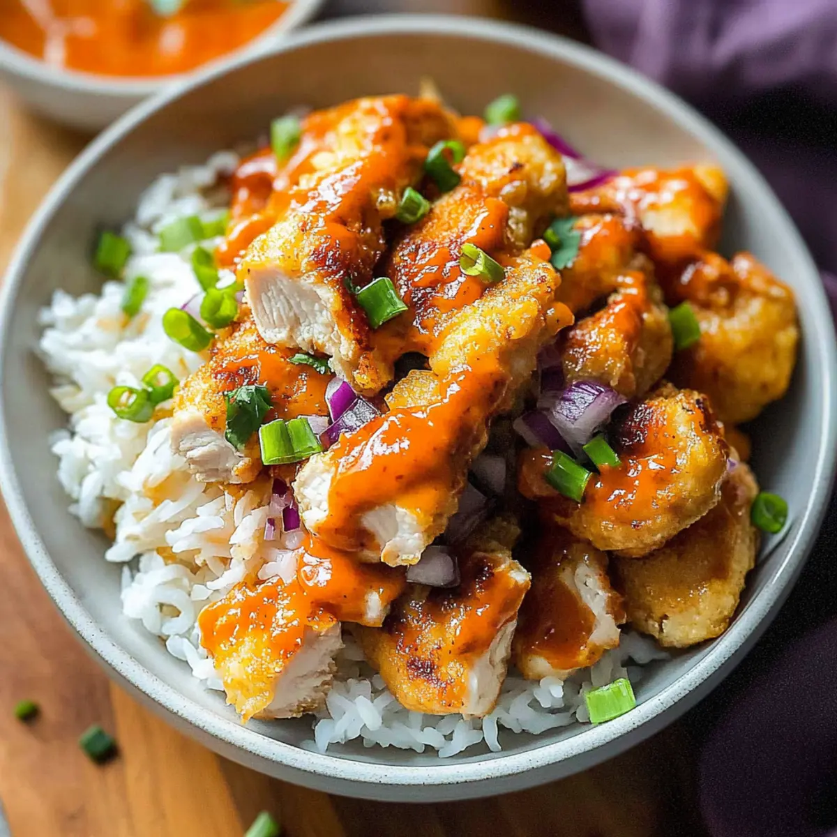 Crispy Bang Bang Chicken