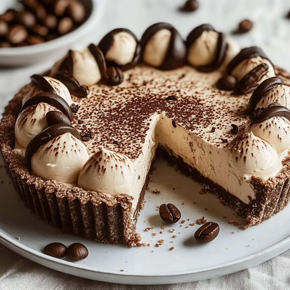 Espresso Mascarpone Tart