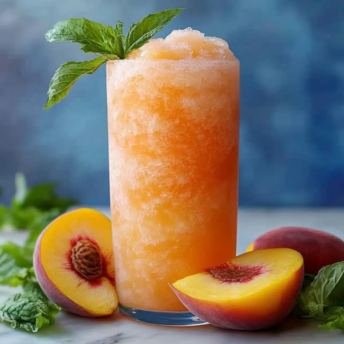 Frozen Peach Lemonade