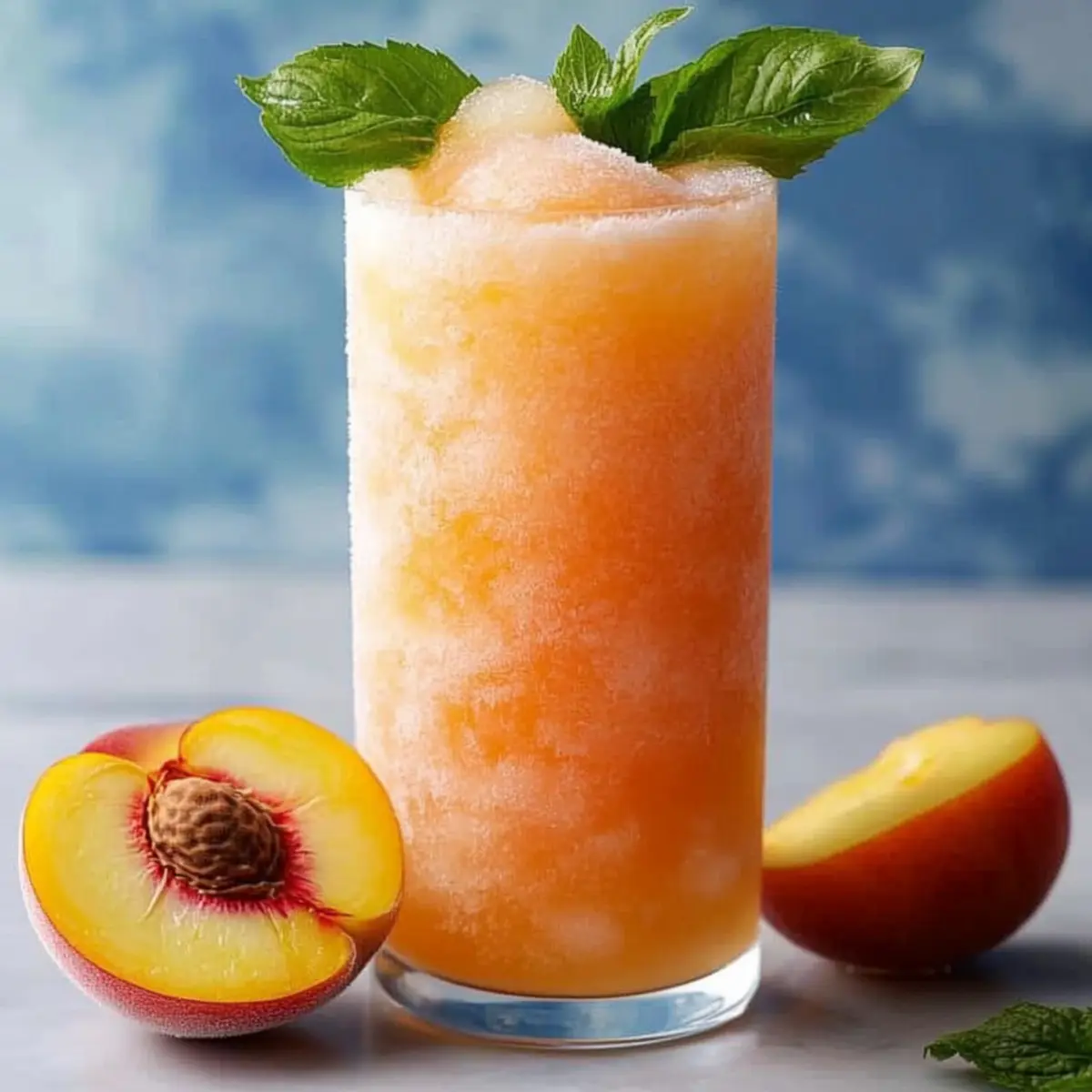 Frozen Peach Lemonade