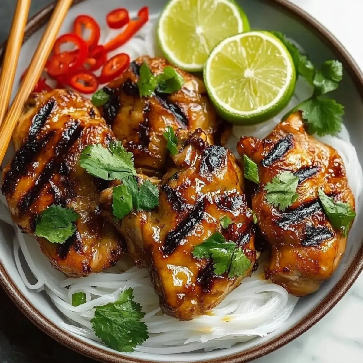 Grilled Vietnamese Lemongrass Chicken