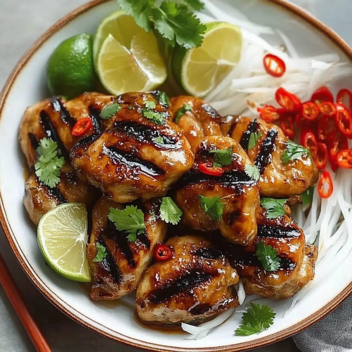 Juicy Grilled Vietnamese Lemongrass Chicken You’ll Love
