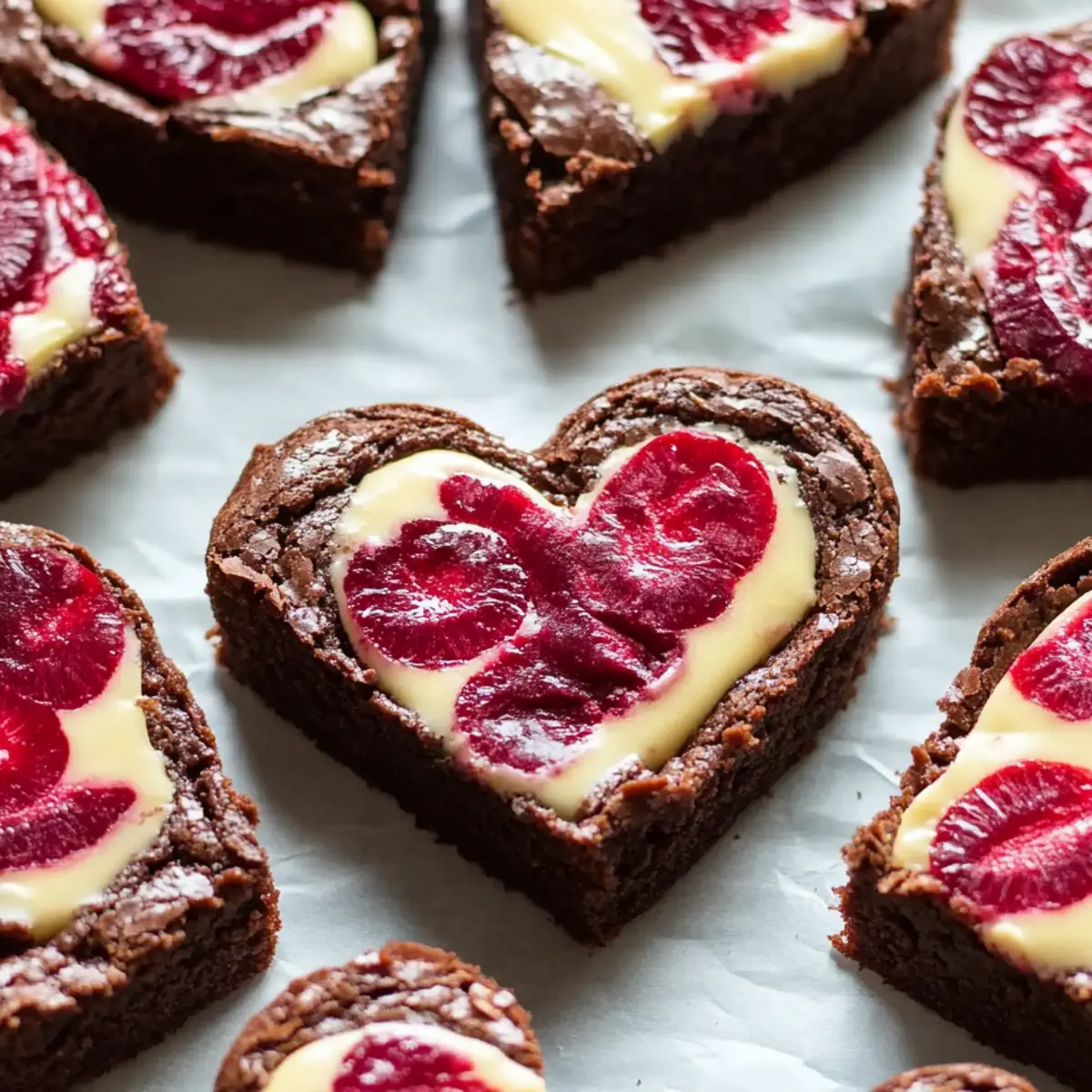 Indulge in Heart Shaped Brownies for a Sweet Surprise
