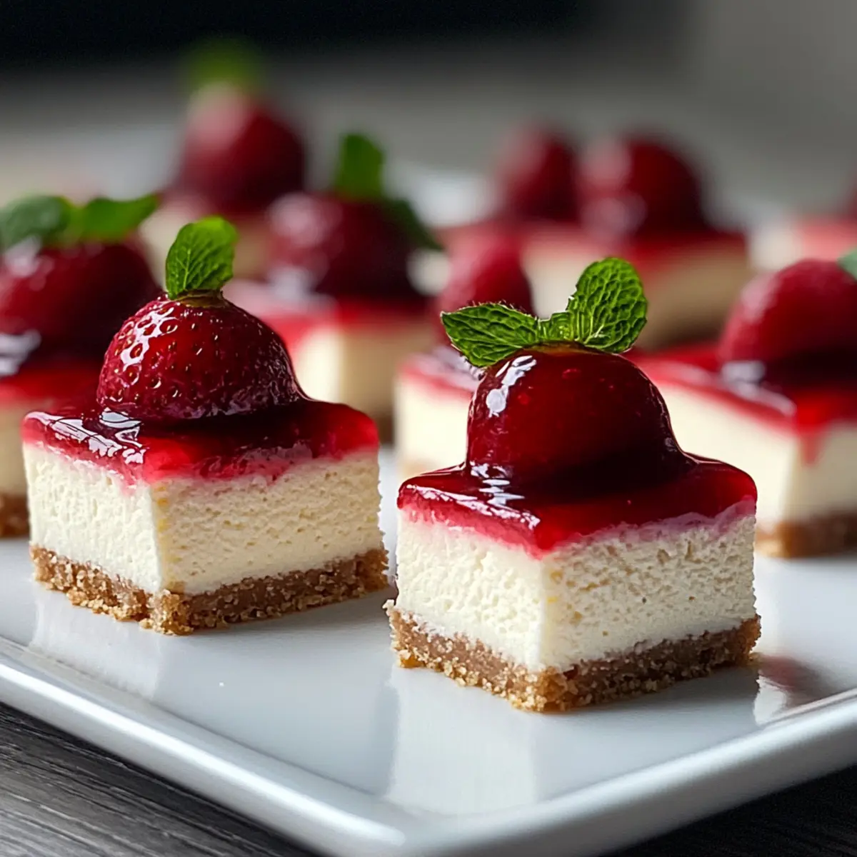 Mini Cheesecake Bites