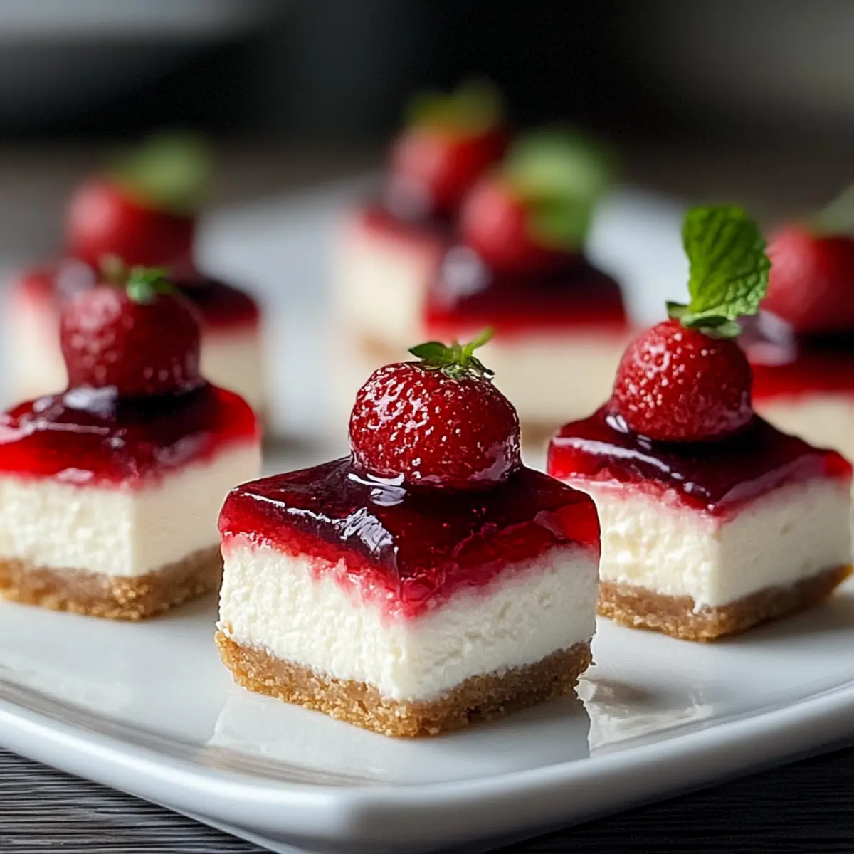 Mini Cheesecake Bites