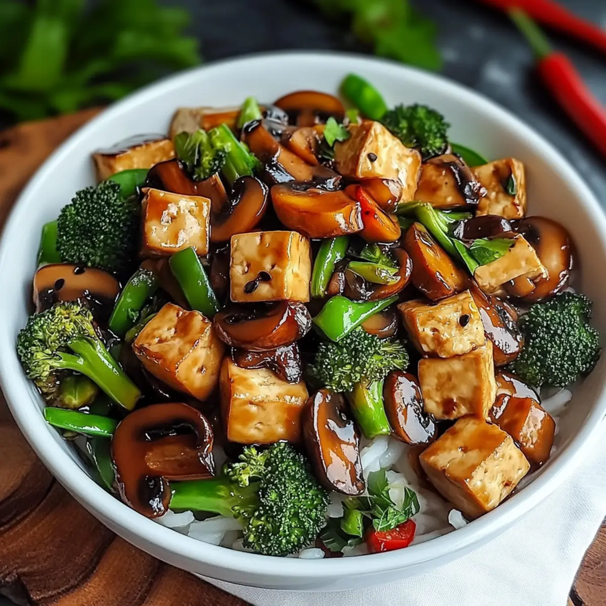 Easy Mushroom and Tofu Stir-Fry: Flavor-Packed Dinner Delight