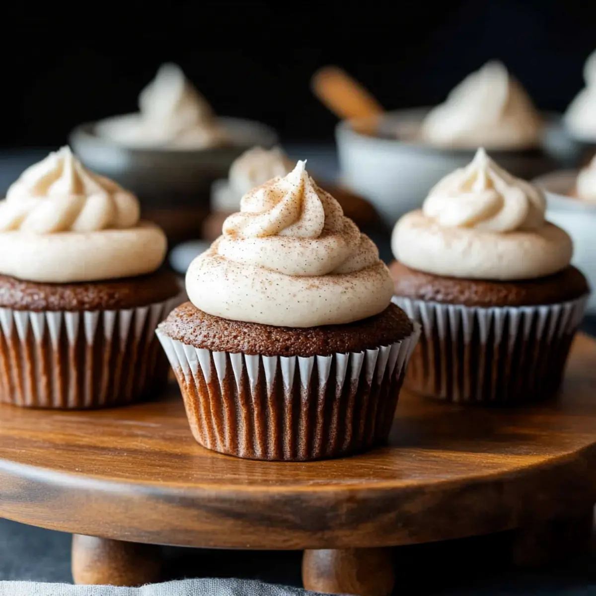 Pumpkin Spice Latte Cupcakes