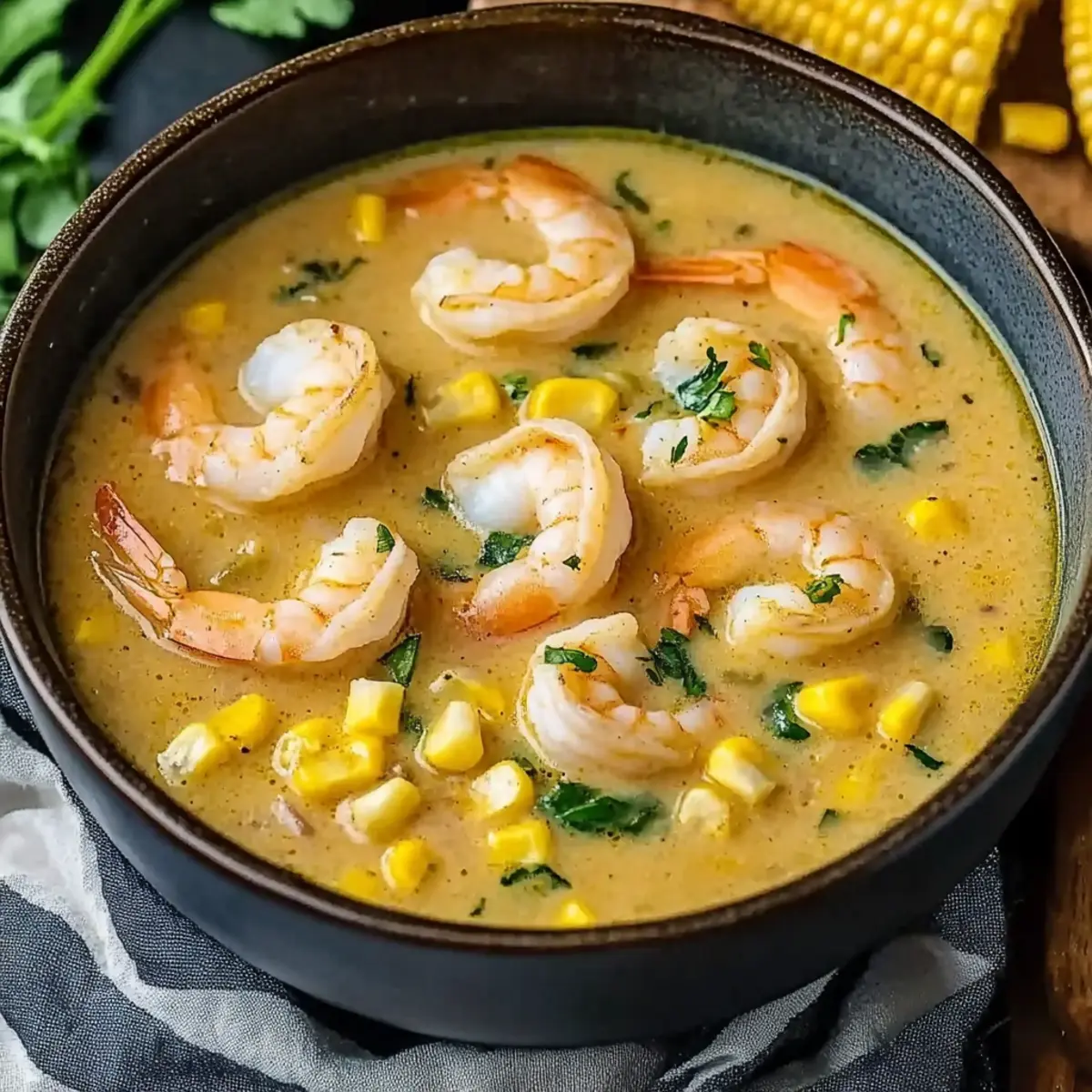 Shrimp and Corn Soup