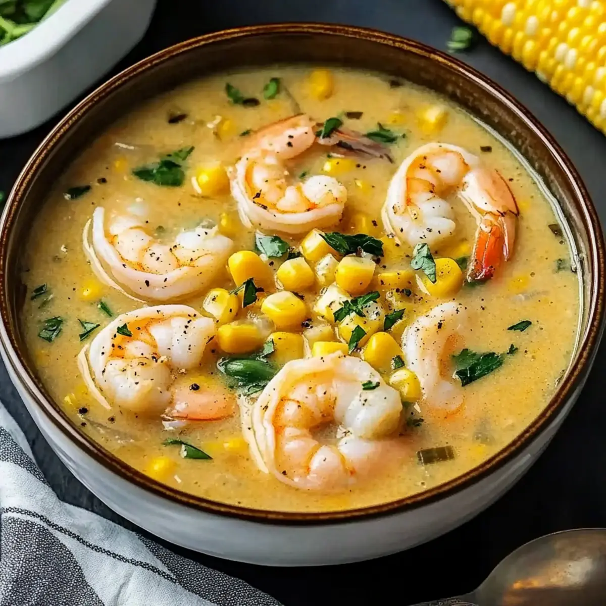 Shrimp and Corn Soup
