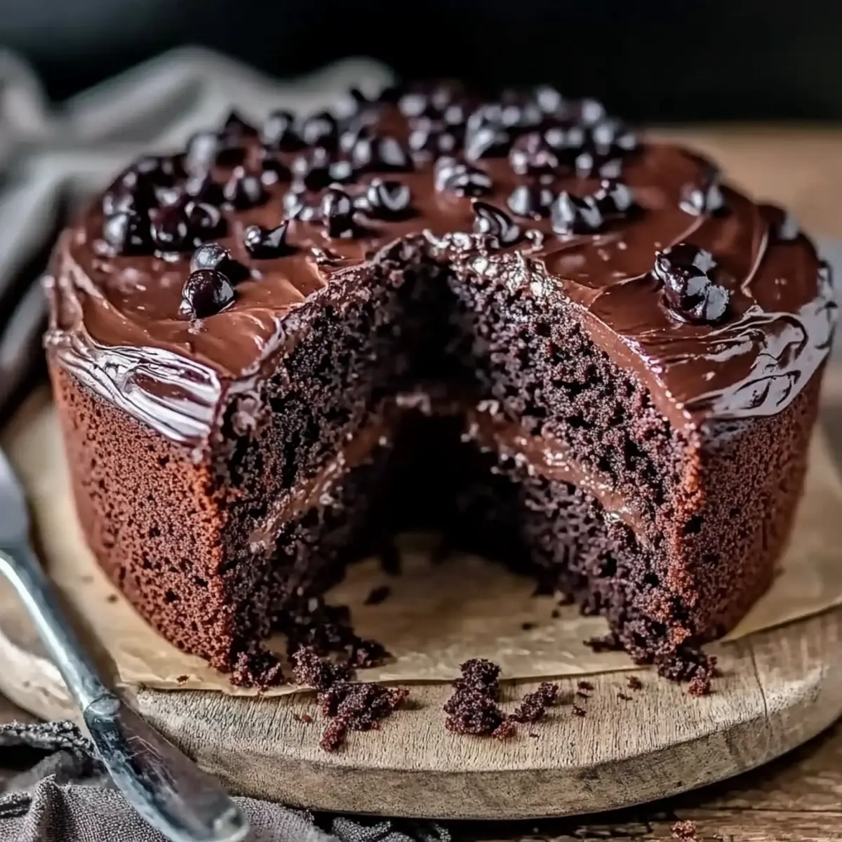 Indulgent Sour Cream Chocolate Loaf Cake That's Pure Happiness